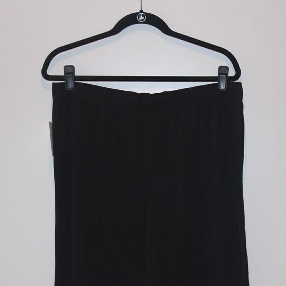 NWOT Calvin Klein Black Pants Women Size Large - Picture 5 of 12